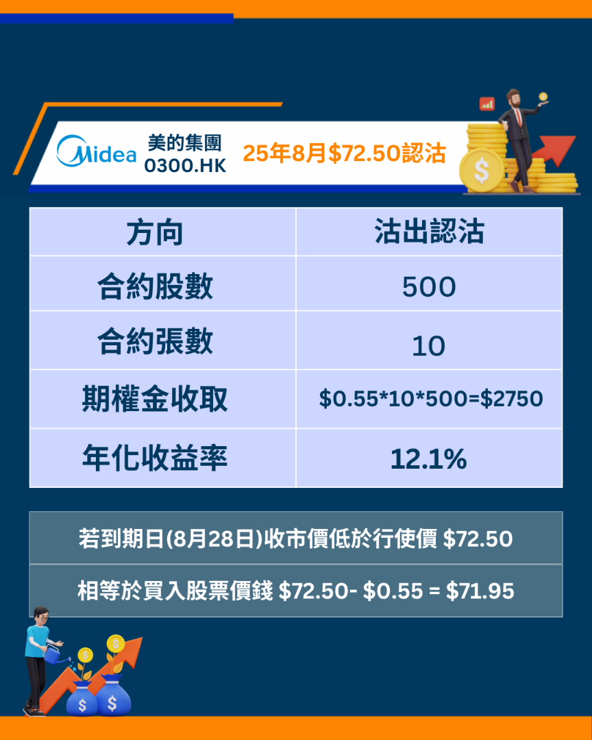 美的集团300期权短评
